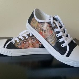 Custom *Hand painted* shoes, Girl and Boy, Sneaker